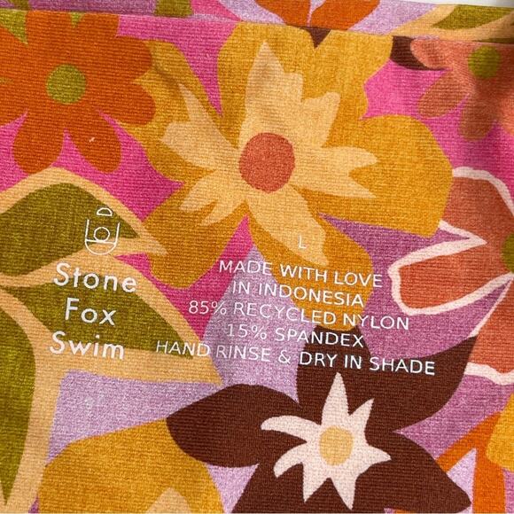 Stone Fox Swim Bikini Top Bliss Retro Pop - Picture 5 of 10